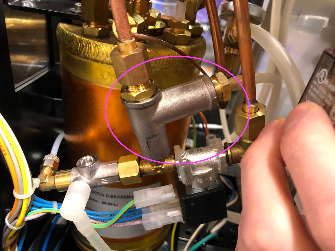 Bezzera BZ10 Expansion Valve Adjustment